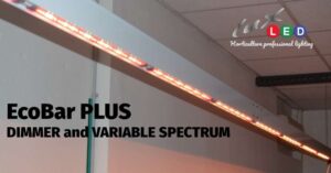 Luce per orticoltura barra ECOBAR PLUS